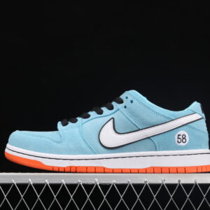 WE CLUB 58 x Nike SB Dunk Low Pro "Gulf" Retro Skate Shoe BQ6817-401